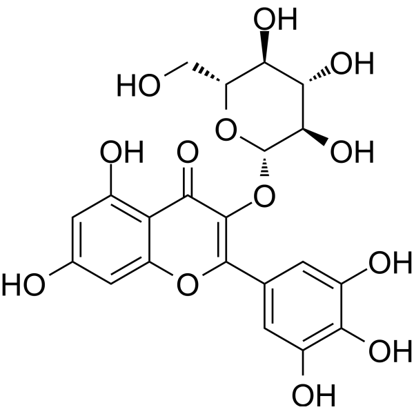 Myricetin 3-O-glucoside 19833-12-6